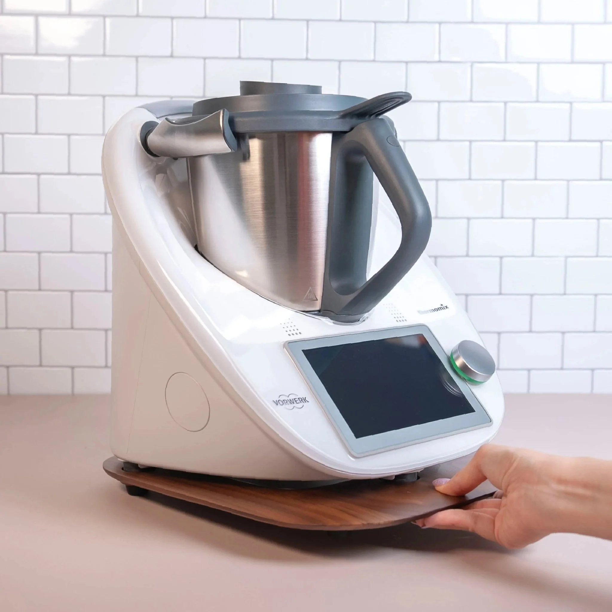 KitchenSlider® H | V3 | Echtholz Premium-Gleitbrett für Thermomix TM6, TM5 - Image 2