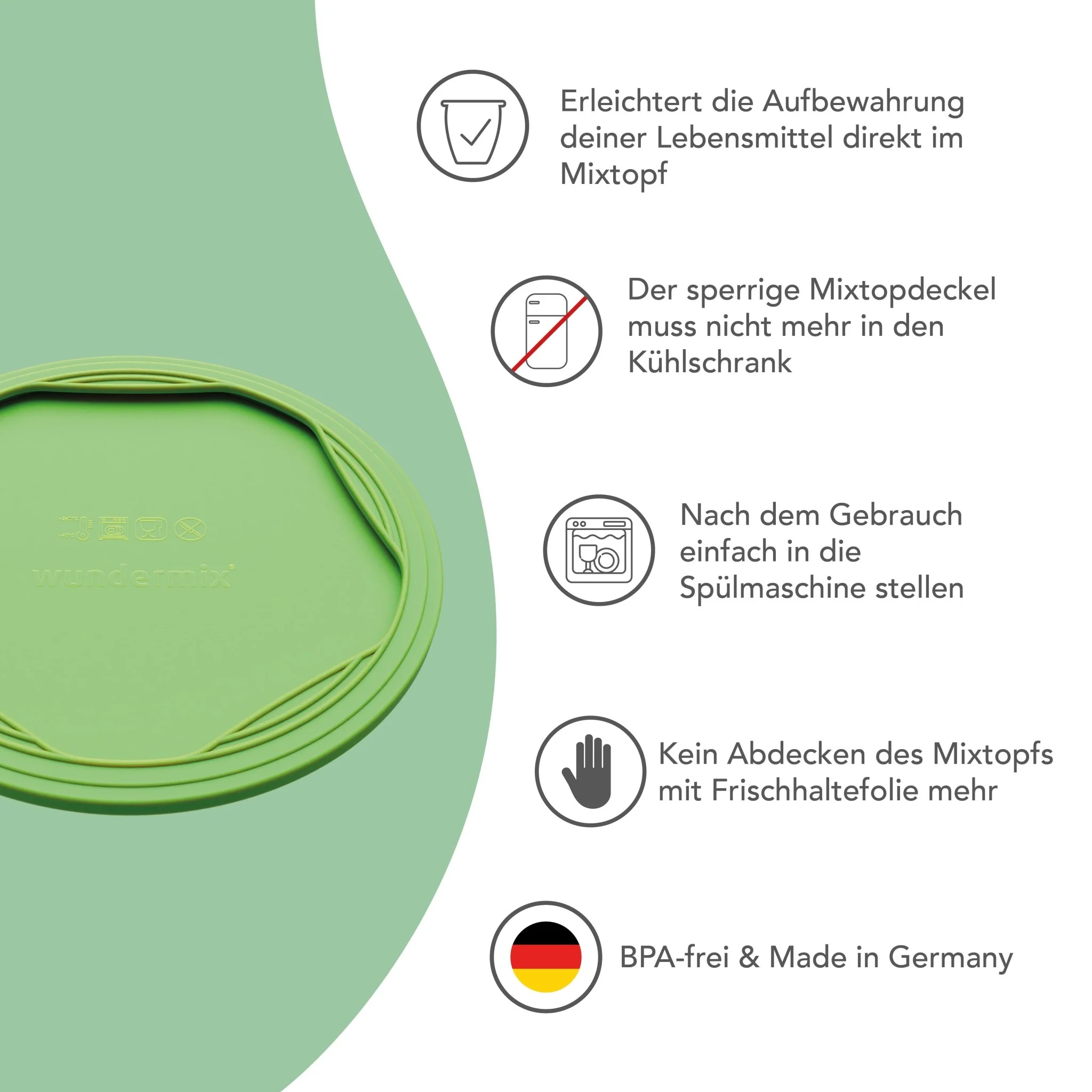 WunderLid® | Silikondeckel für Thermomix-Mixtopf  TM7, TM6, TM5, TM31 - Image 12