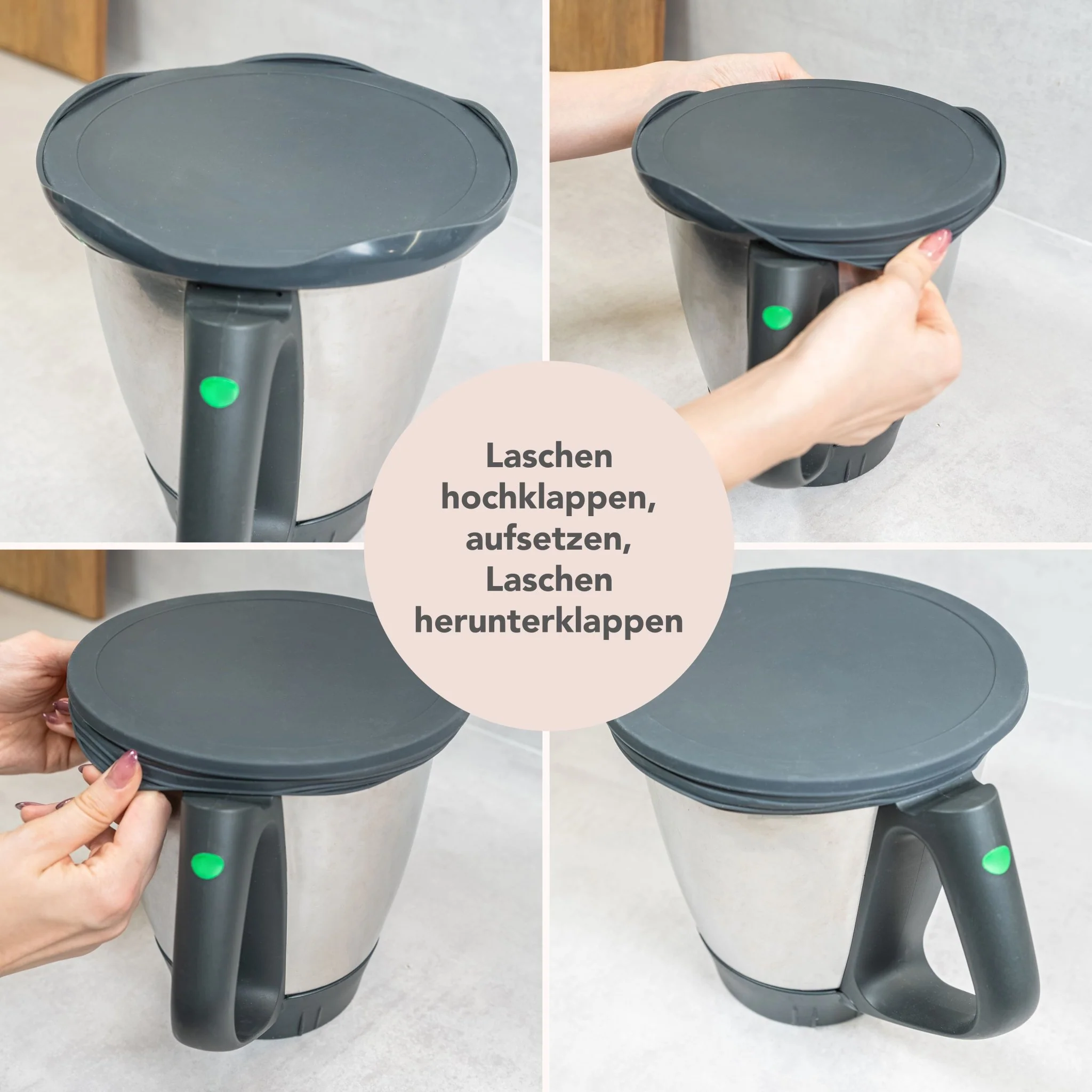 WunderLid® | Silikondeckel für Thermomix-Mixtopf  TM7, TM6, TM5, TM31 - Image 6