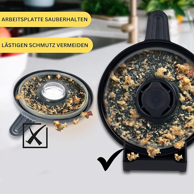 STERNEKOCH Deckelhalter mit Abtropfschale für Thermomix TM6, TM5 und Monsieur Cuisine Compact - Image 10