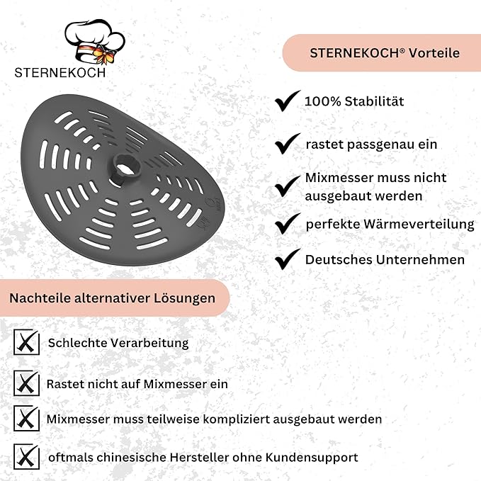 STERNEKOCH Messerabdeckung für Thermomix TM7, TM6, TM5, TM31 - Image 5