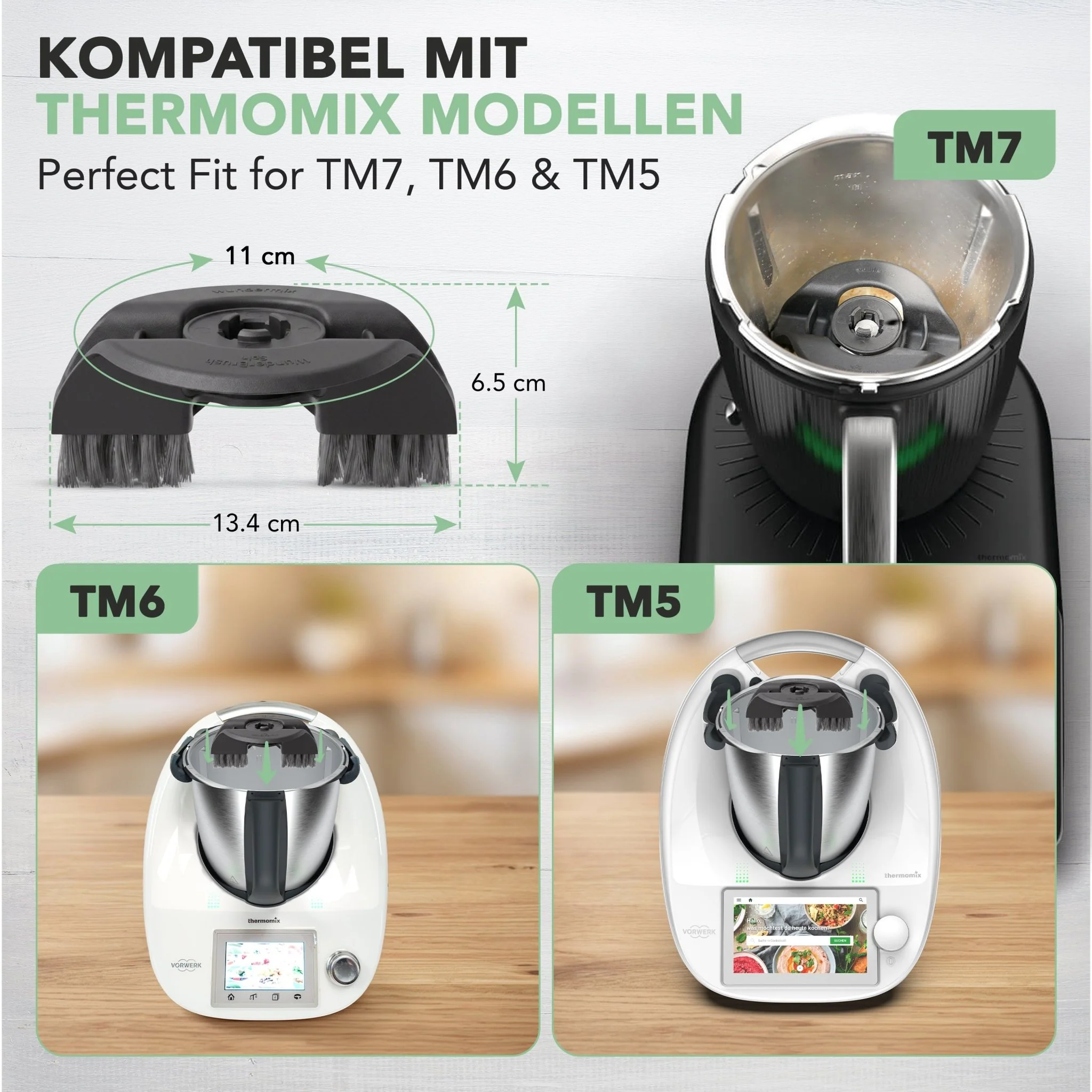 WunderBrush® Spin | Mixtopf-Reinigungsbürste für Thermomix TM7, TM6, TM5 - Image 7