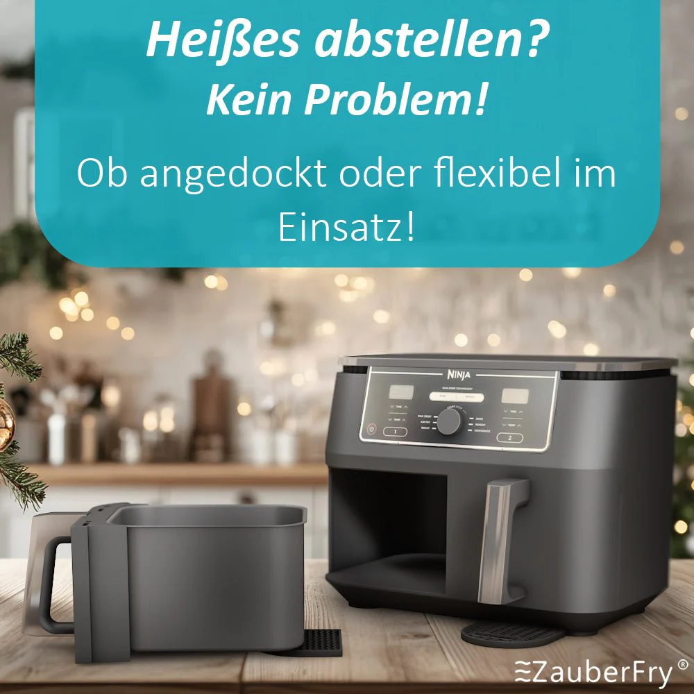 ZauberFry | Silikon Untersetzer für Ninja AF300EU, AF400EU, AF451EU, AF500DE und SL400EU (2er-Set) - Image 3